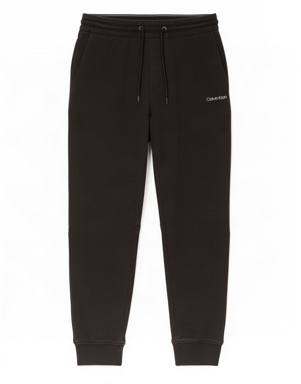 Calvin Klein Mens Tracksuit Trousers Joggers Medium Black Cotton