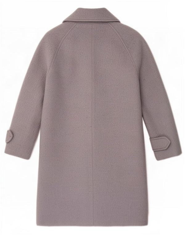 Zara Womens Double Breasted Coat UK 10 Small Blue