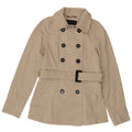 Womens Double Breasted Coat UK 12 Medium
