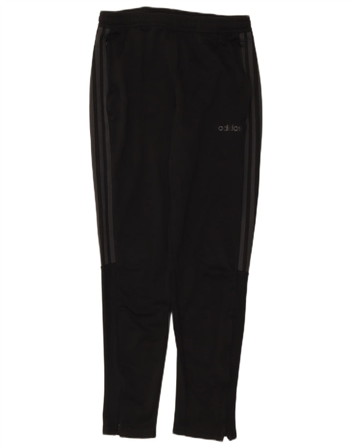 Adidas Mens Climalite Tracksuit Trousers Medium  Black Polyester