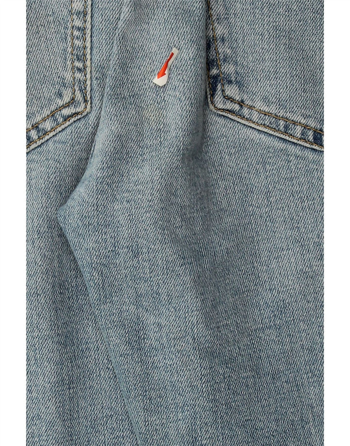 ZARA Womens Distressed Slim Jeans EU 38 Small W28  L28 Blue Cotton Vintage Zara and Second-Hand Zara from Messina Hembry 