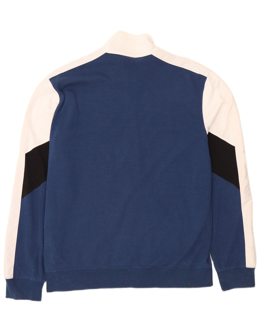 CHAMPION Mens Tracksuit Top Jacket XL Blue Colourblock Cotton