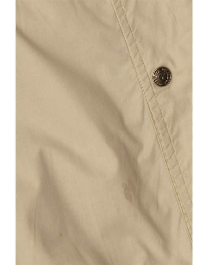 Ocean Star Mens Windbreaker Jacket IT 46 Small White Colourblock Synthetic