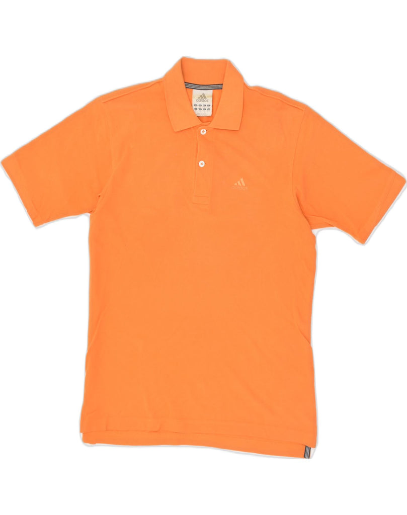 ADIDAS Mens Polo Shirt XS Orange Cotton | Vintage Adidas | Thrift | Second-Hand Adidas | Used Clothing | Messina Hembry 