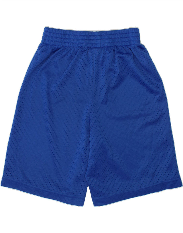 REEBOK Boys Sport Shorts 8-9 Years Small Blue Polyester Vintage Reebok and Second-Hand Reebok from Messina Hembry 