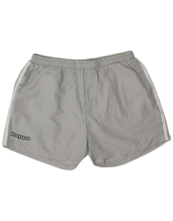 KAPPA Mens Sport Shorts 2XL  Grey Polyester