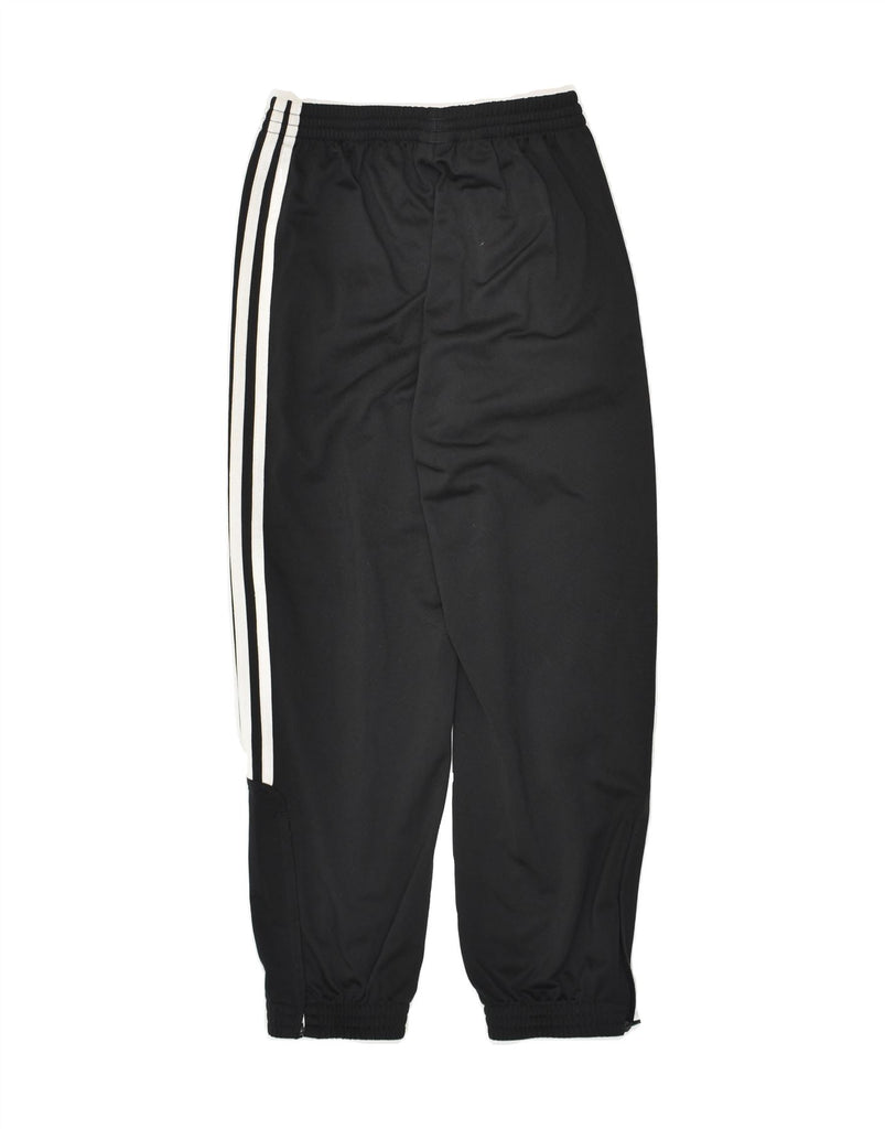 ADIDAS Boys Tracksuit Trousers 9-10 Years W24  Black Polyester | Vintage Adidas | Thrift | Second-Hand Adidas | Used Clothing | Messina Hembry 