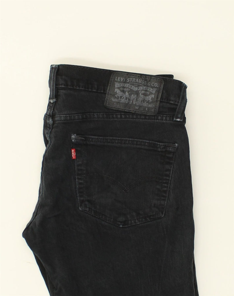 LEVI'S Mens Slim Jeans W32 L34  Black | Vintage Levi's | Thrift | Second-Hand Levi's | Used Clothing | Messina Hembry 