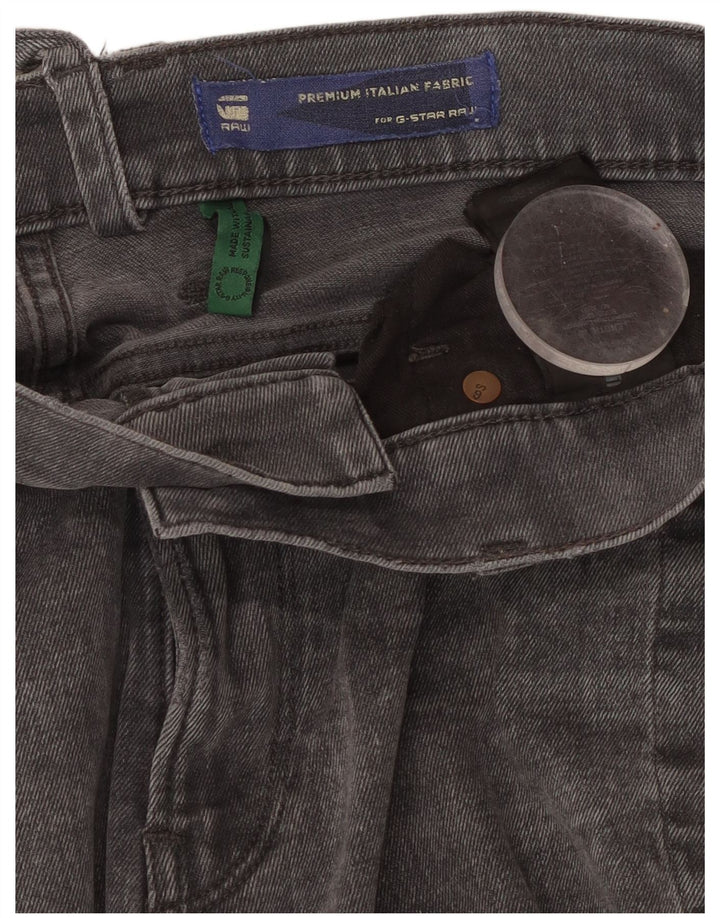 G-STAR Mens Slim Jeans W32 L30 Grey Cotton