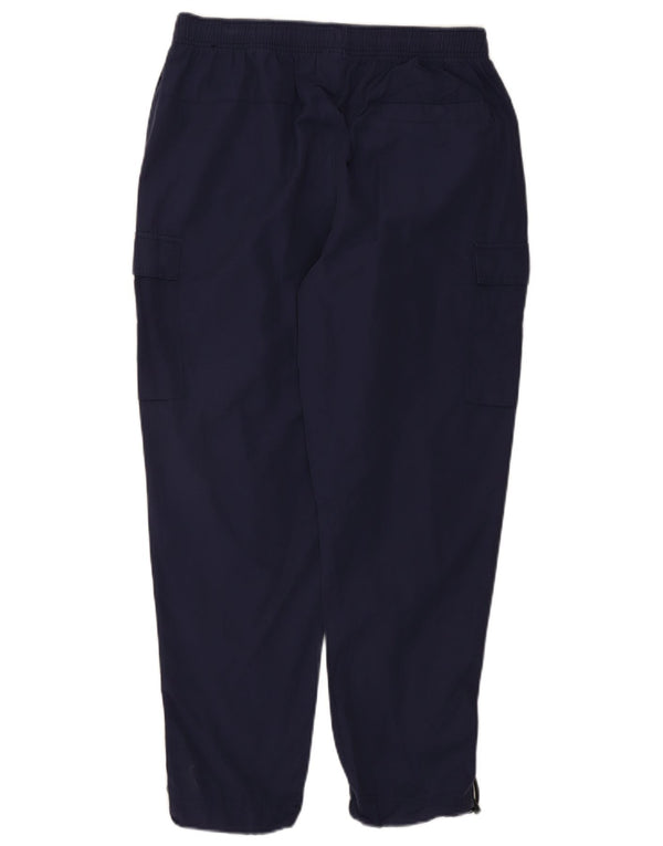 Nike Mens Cargo Tracksuit Trousers Joggers Large Navy Blue Cotton