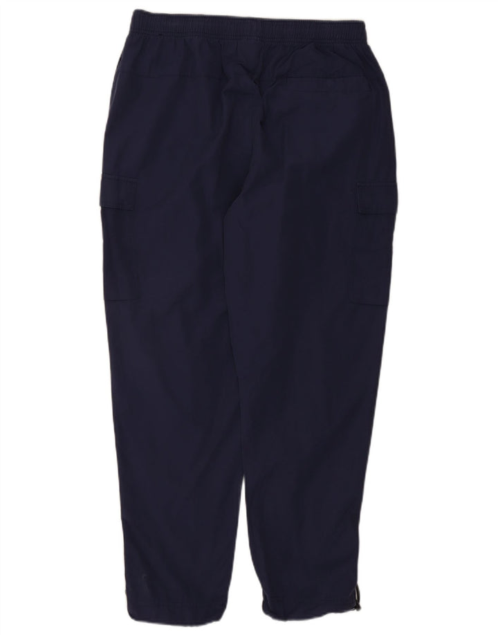 Nike Mens Cargo Tracksuit Trousers Joggers Large Navy Blue Cotton