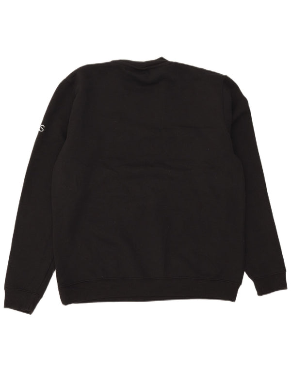 Marks & Spencer Mens Sweatshirt Jumper Medium Black Polyester