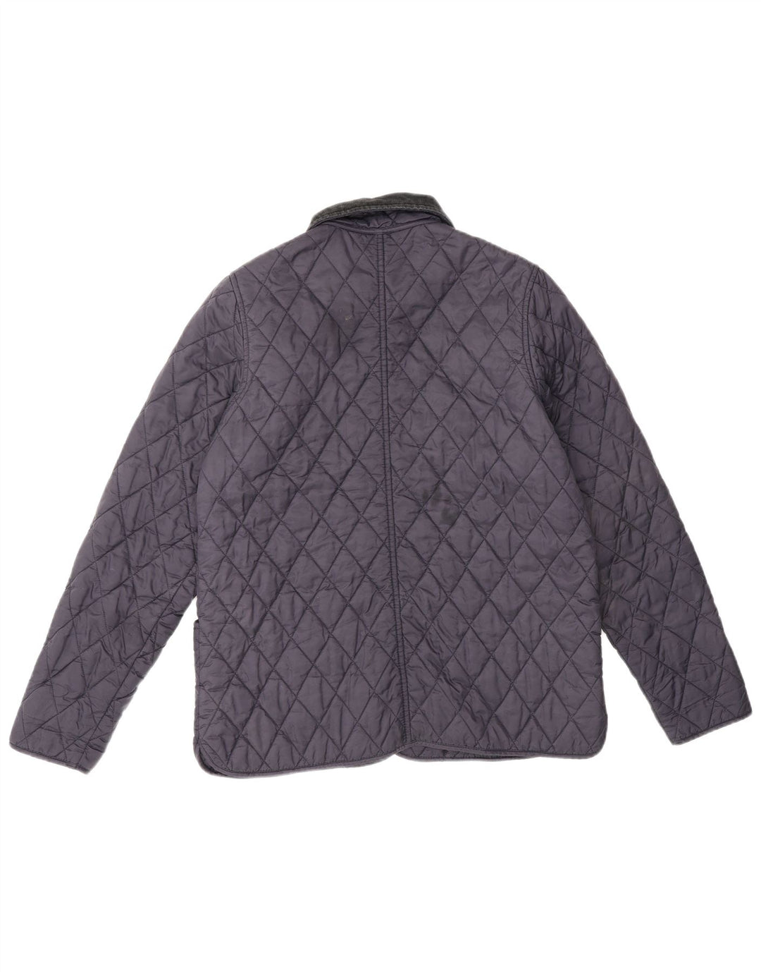 Barbour Womens Quilted Jacket UK 12 Medium  Navy Blue Polyester