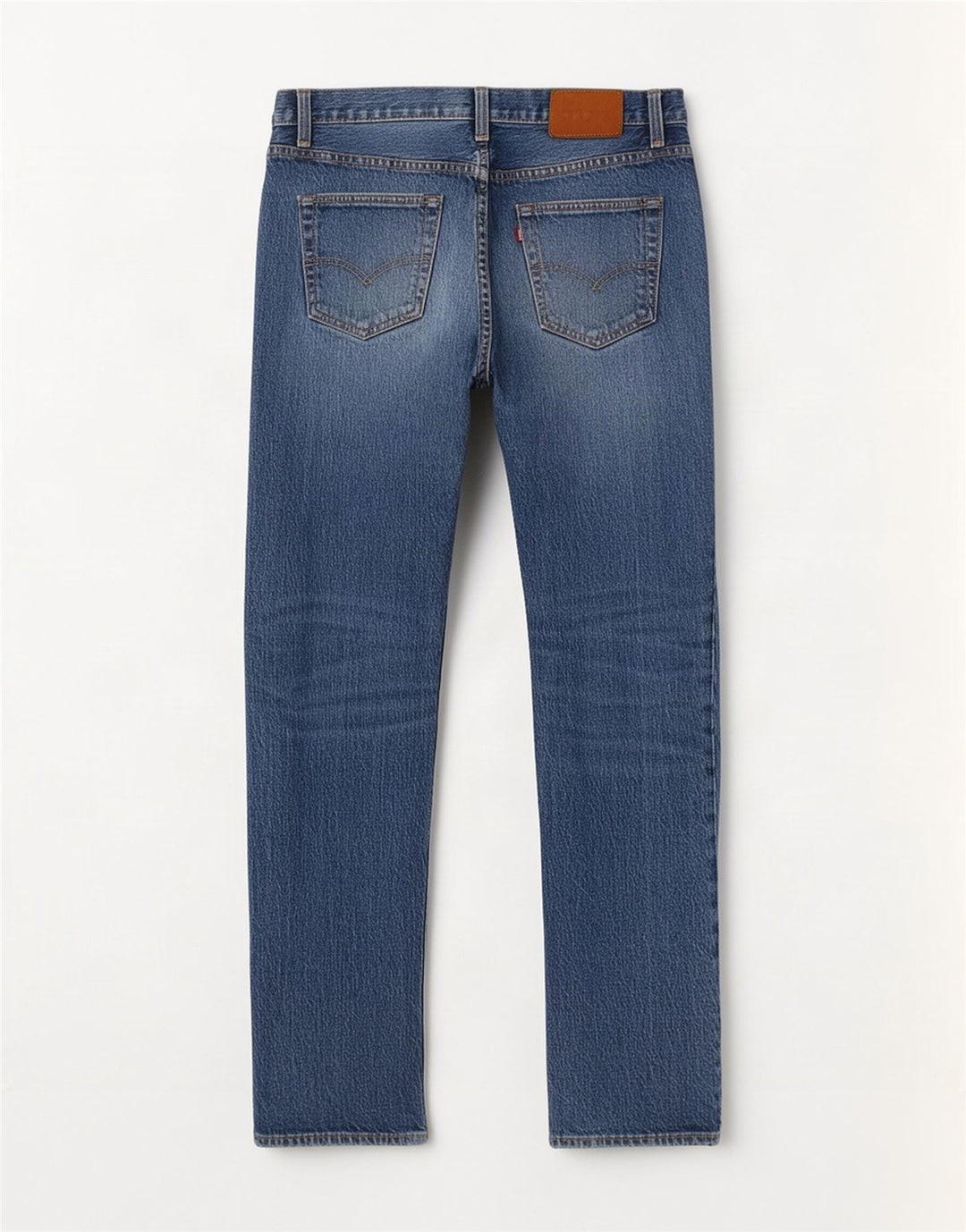Levi's Mens Straight Jeans W30 L34 Blue Cotton