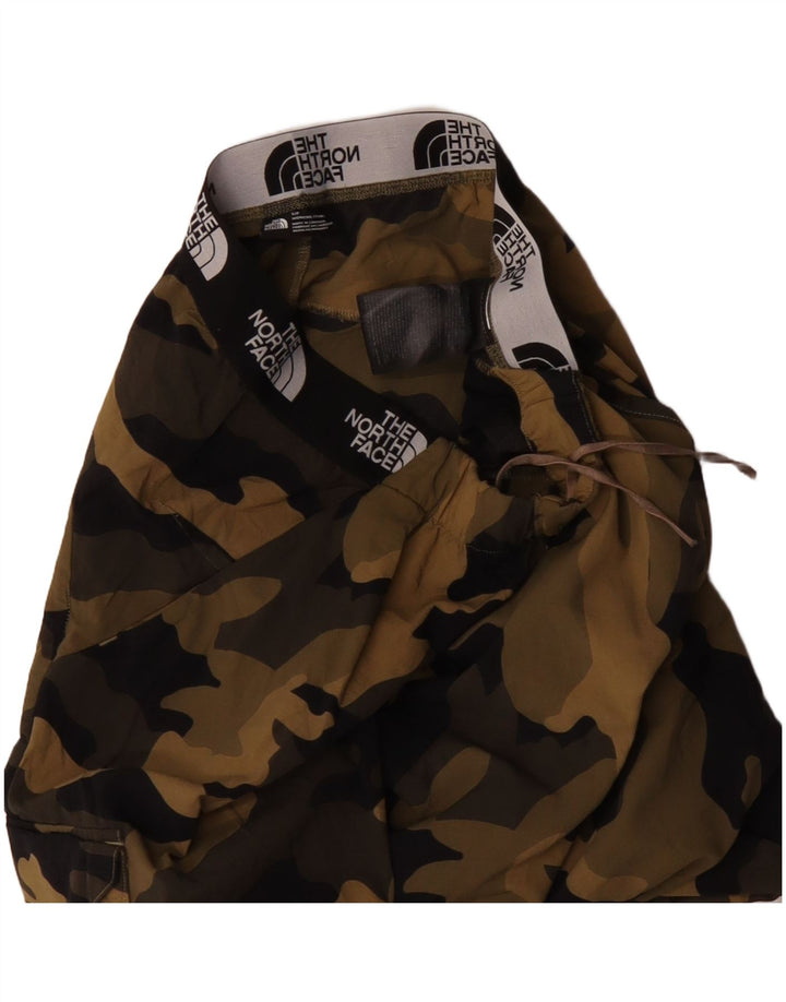 The North Face Womens Graphic Cargo Trousers Small W26 L30 Khaki Camouflage