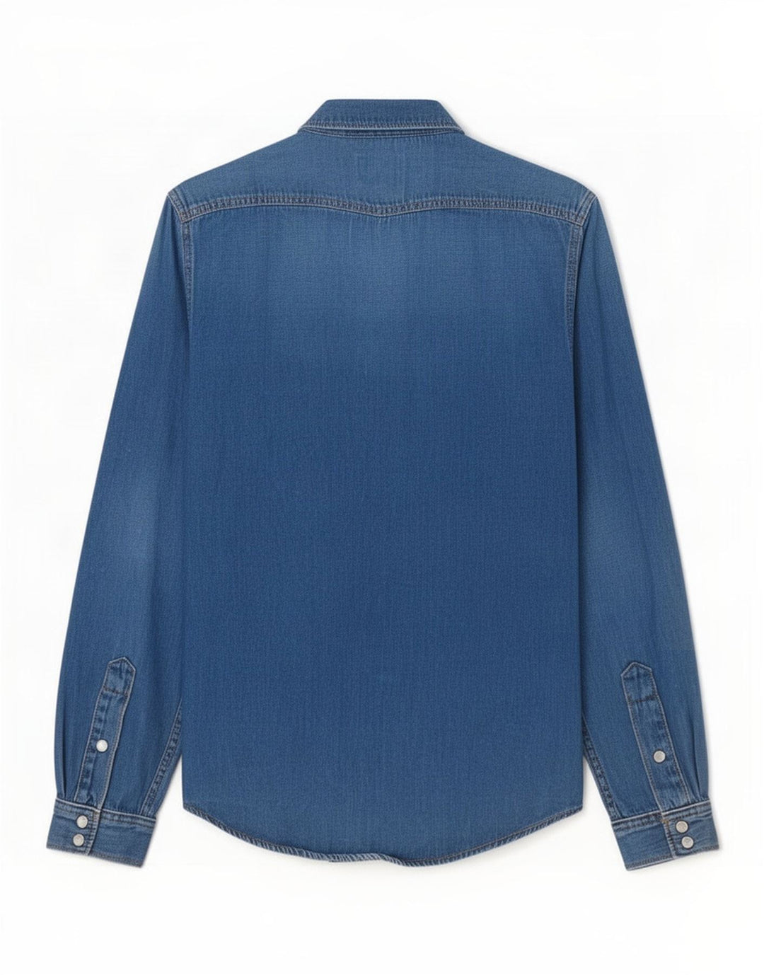 PEPE Jeans Boys Denim Shirt 15-16 Years Blue Cotton
