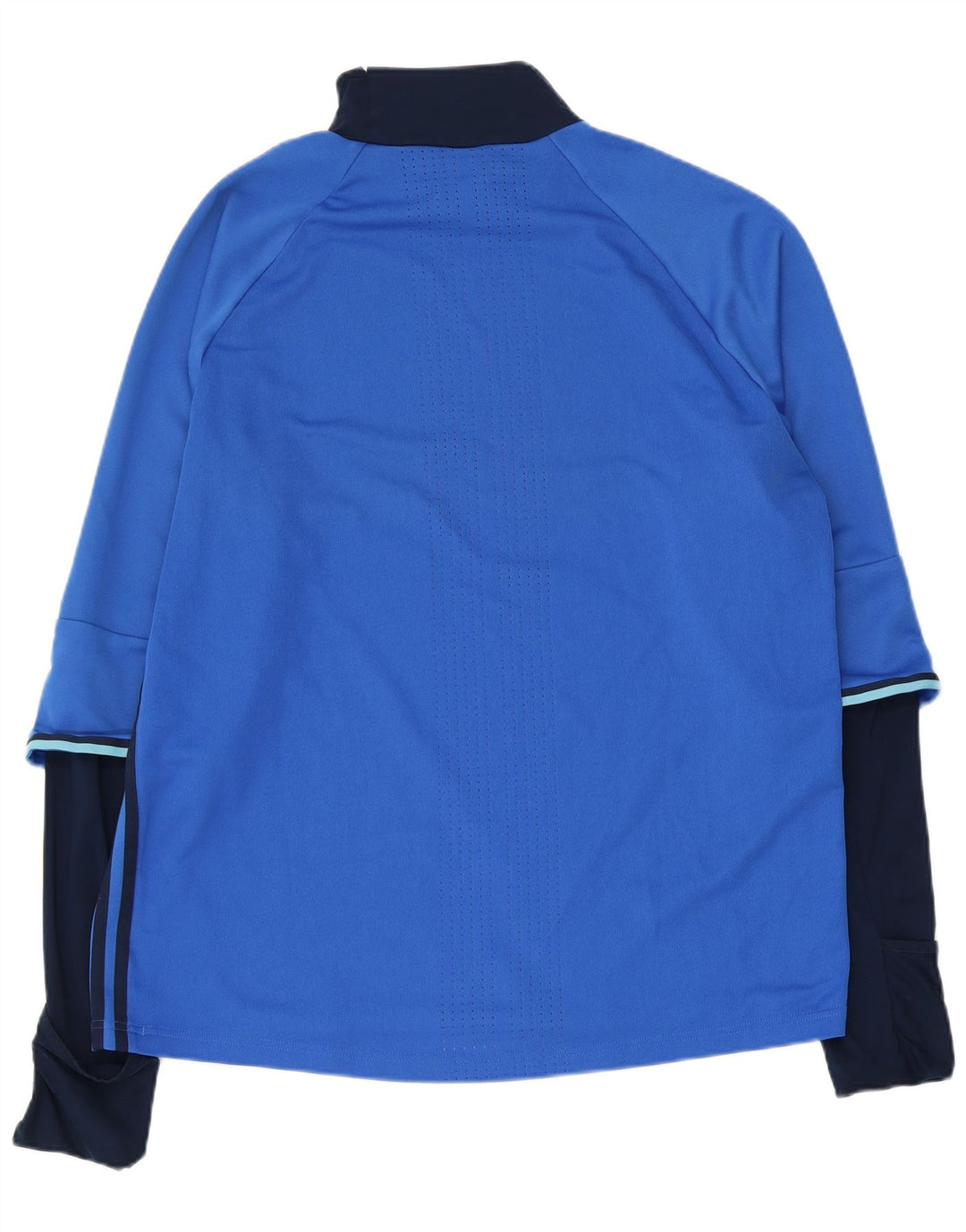 Adidas Mens Climacool Top Long Sleeve XL Blue Colourblock Polyester