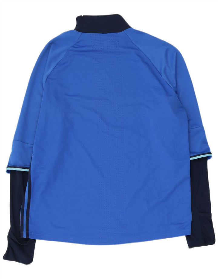 Adidas Mens Climacool Top Long Sleeve XL Blue Colourblock Polyester