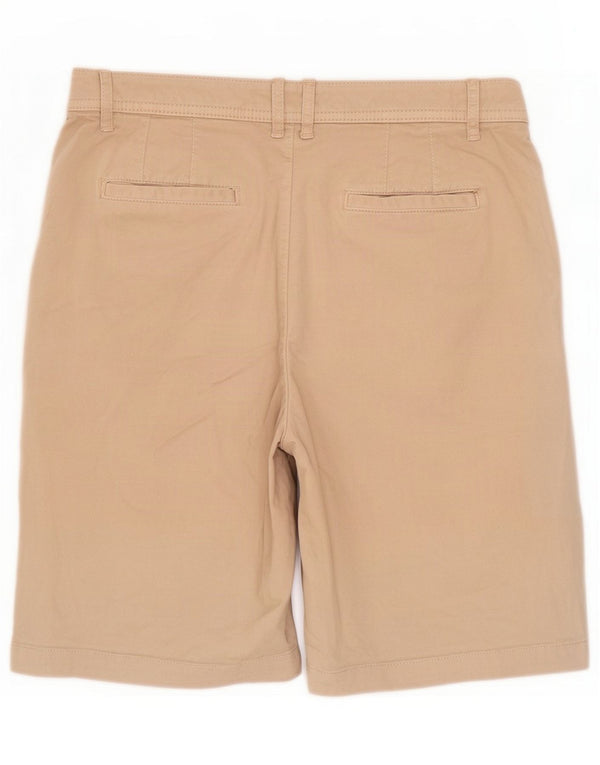 Fat Face Womens Chino Shorts UK 10 Small W27 Beige Cotton