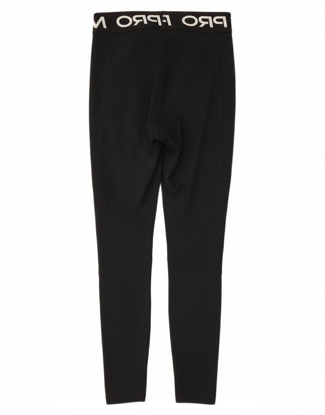 Nike Womens Graphic Leggings UK 8 Small  Black Polyester
