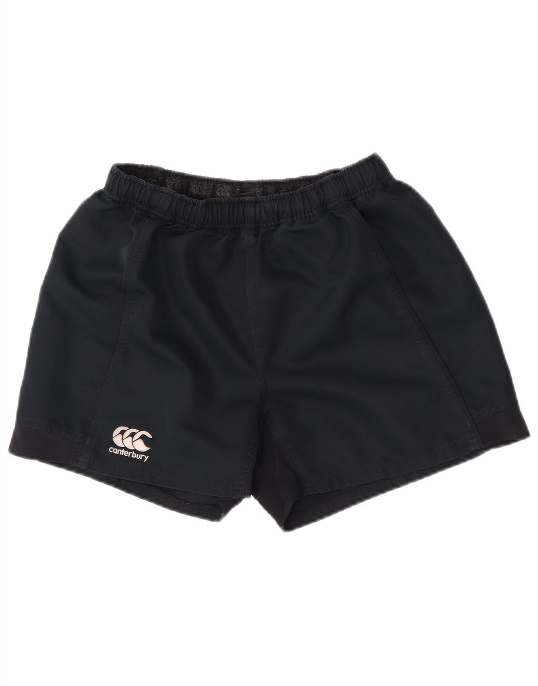 Canterbury Boys Casual Shorts 15-16 Years Large W30 Navy Blue Polyester