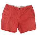 Fat Face Womens Chino Shorts UK 10 Small W32 Red Cotton