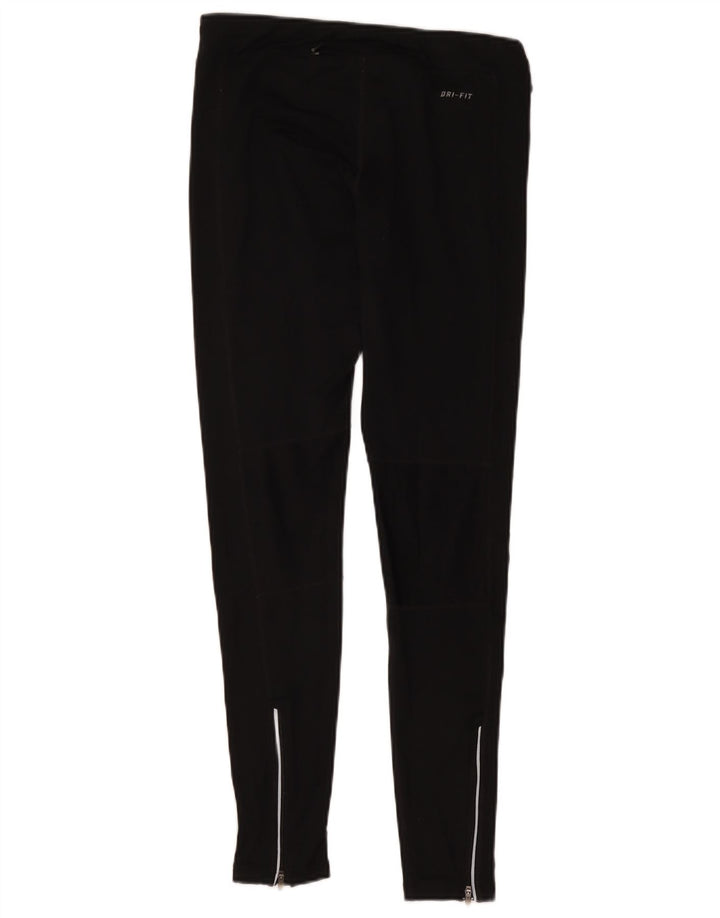 Nike Womens Dri Fit Leggings UK 14 Medium Black