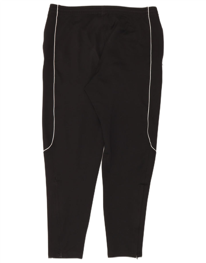 Adidas Mens Tracksuit Trousers Large Black Polyester