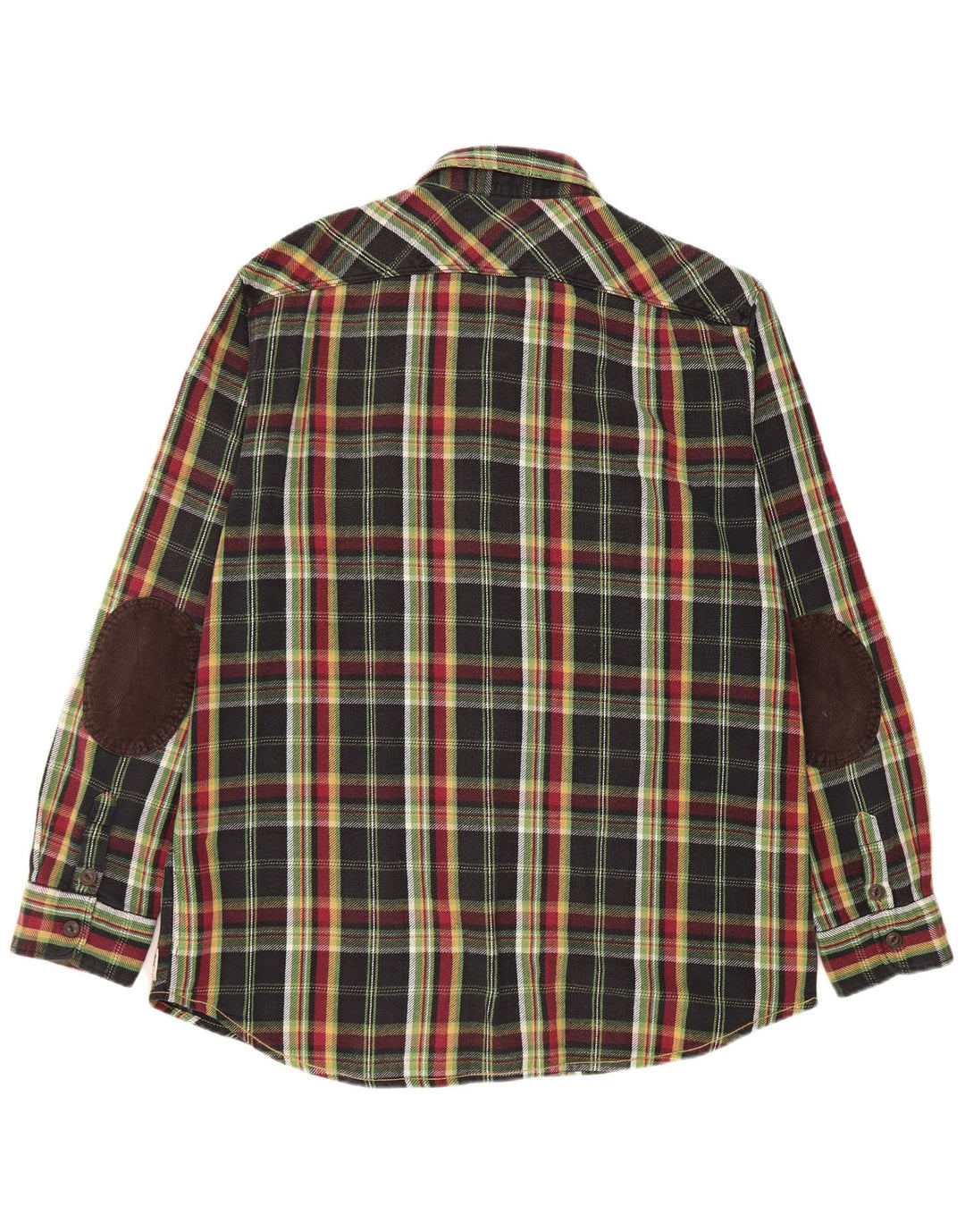 Marlboro Classics Mens Checked Custom Fit Flannel Shirt 3XL Black Check
