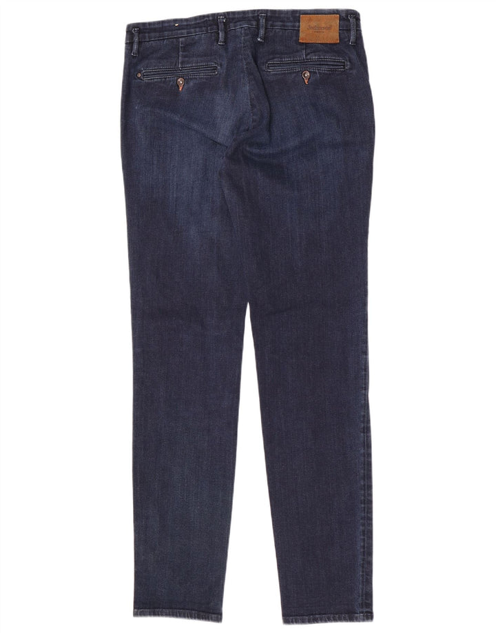 Jeckerson Womens Slim Jeans  W33 L33 Navy Blue Cotton