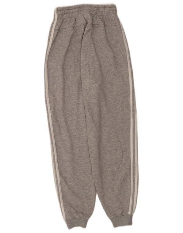 Adidas Womens Tracksuit Trousers Joggers UK 4/6 XS Grey Cotton