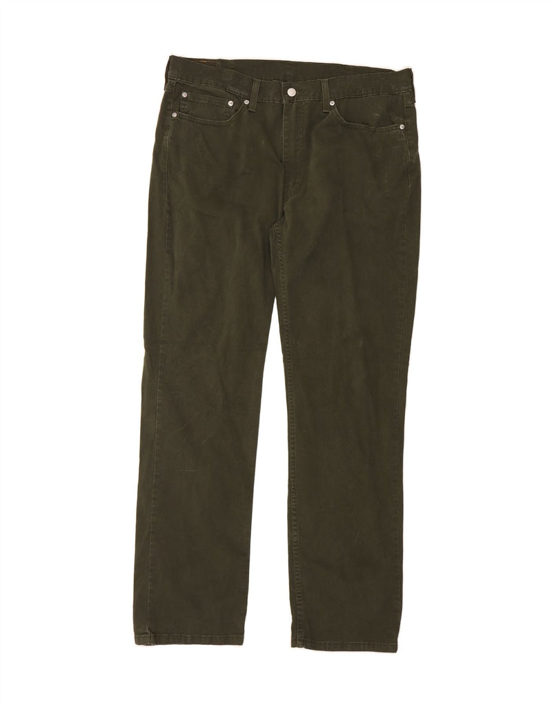 LEVI'S Mens 514 Straight Jeans W38 L34 Green Cotton Vintage Levi's and Second-Hand Levi's from Messina Hembry 