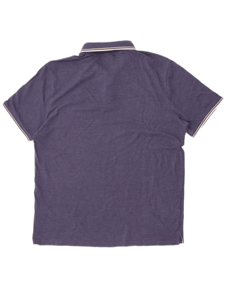 Champion Mens Polo Shirt 3XL Navy Blue Cotton