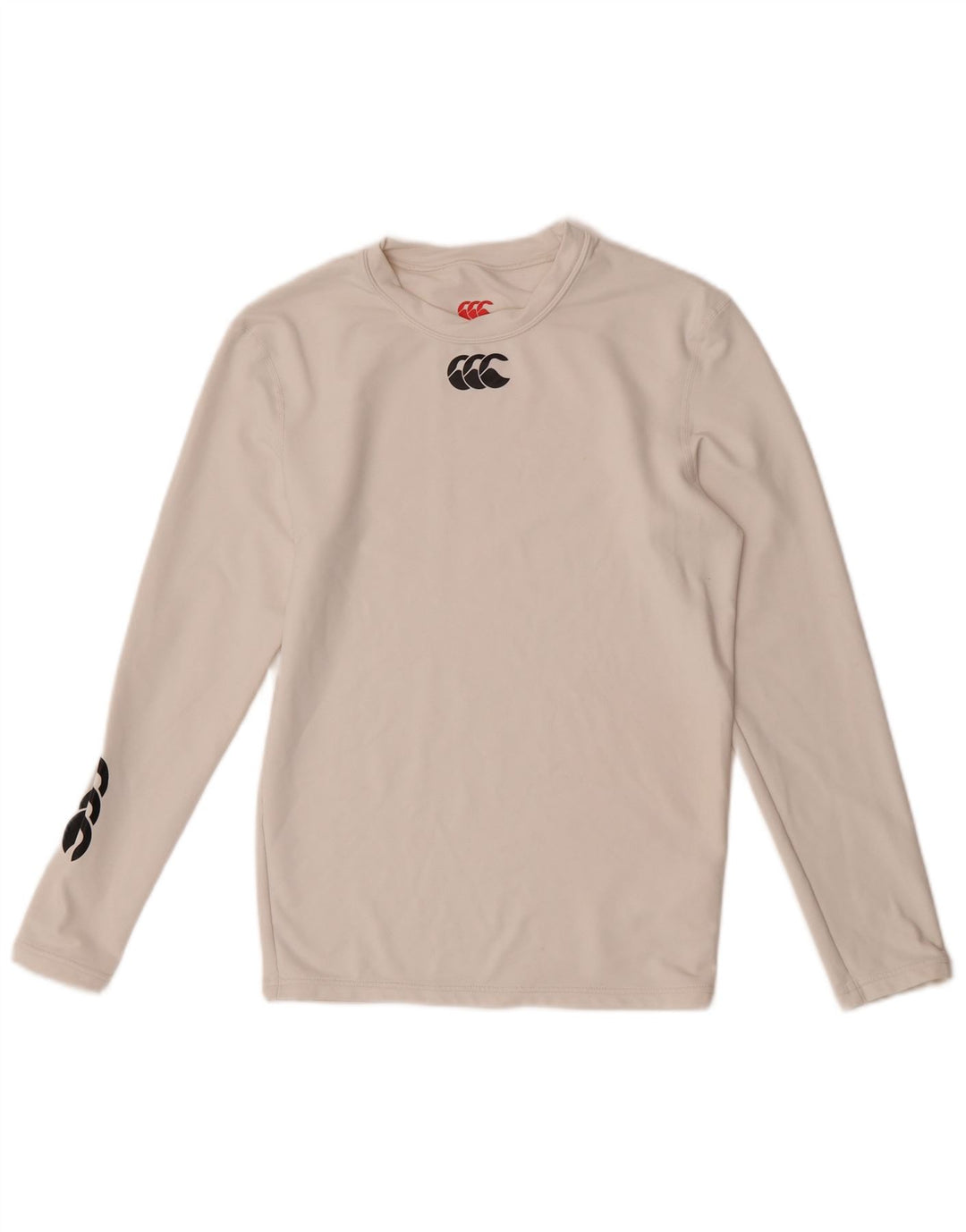 Canterbury Womens Graphic Top Long Sleeve UK 12 Medium White