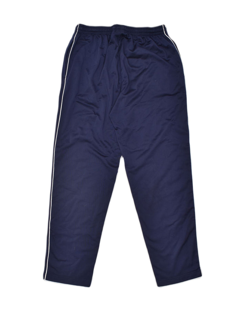 DIADORA Mens Tracksuit Trousers XL Navy Blue Polyester | Vintage | Thrift | Second-Hand | Used Clothing | Messina Hembry 