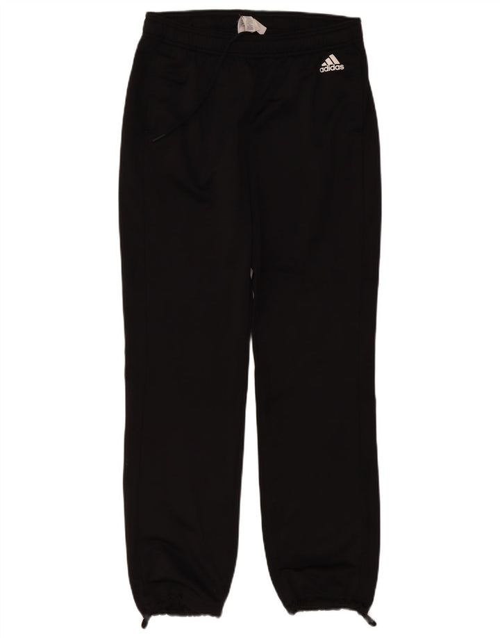Adidas Womens Tracksuit Trousers Joggers UK 12/14 Medium  Black Polyester