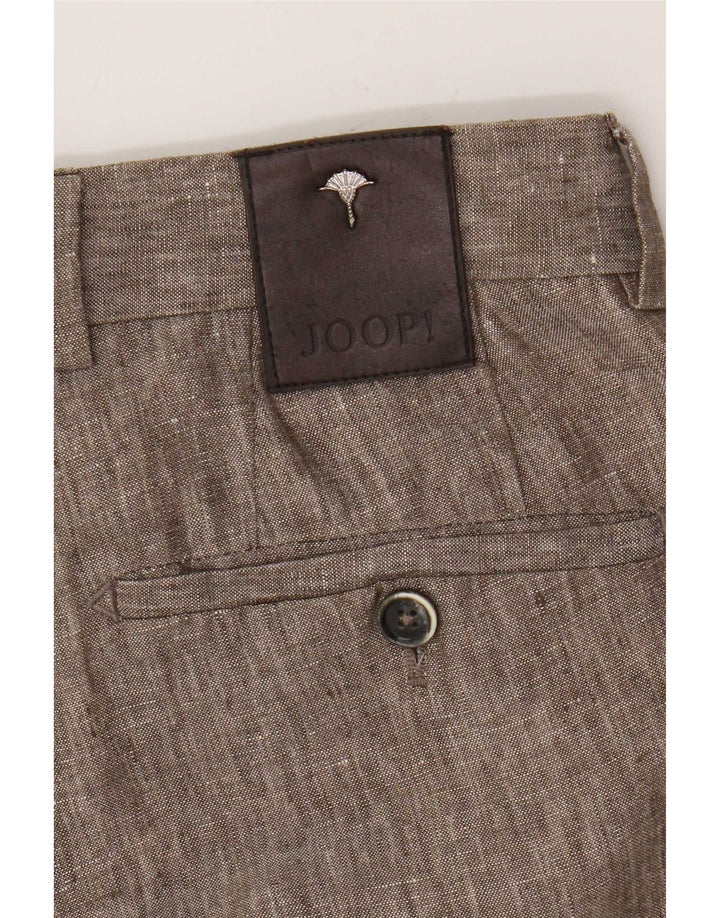 Joop Womens Slim Suit Trousers W32 L32 Beige