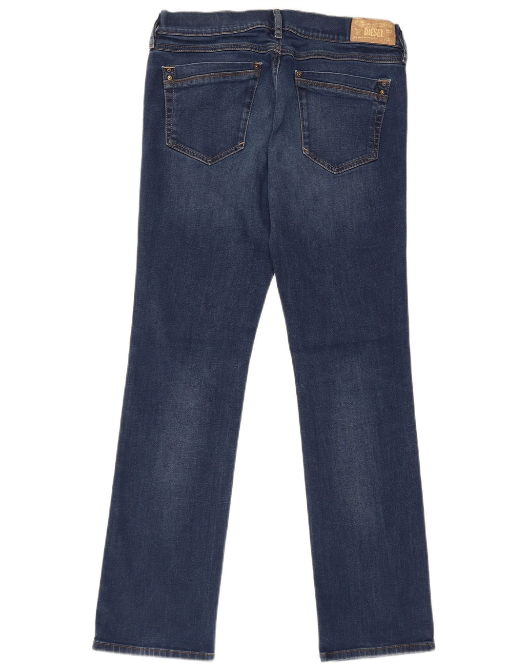 Diesel Womens Ronhoir Regular Bootcut Jeans W31 L30 Blue Cotton