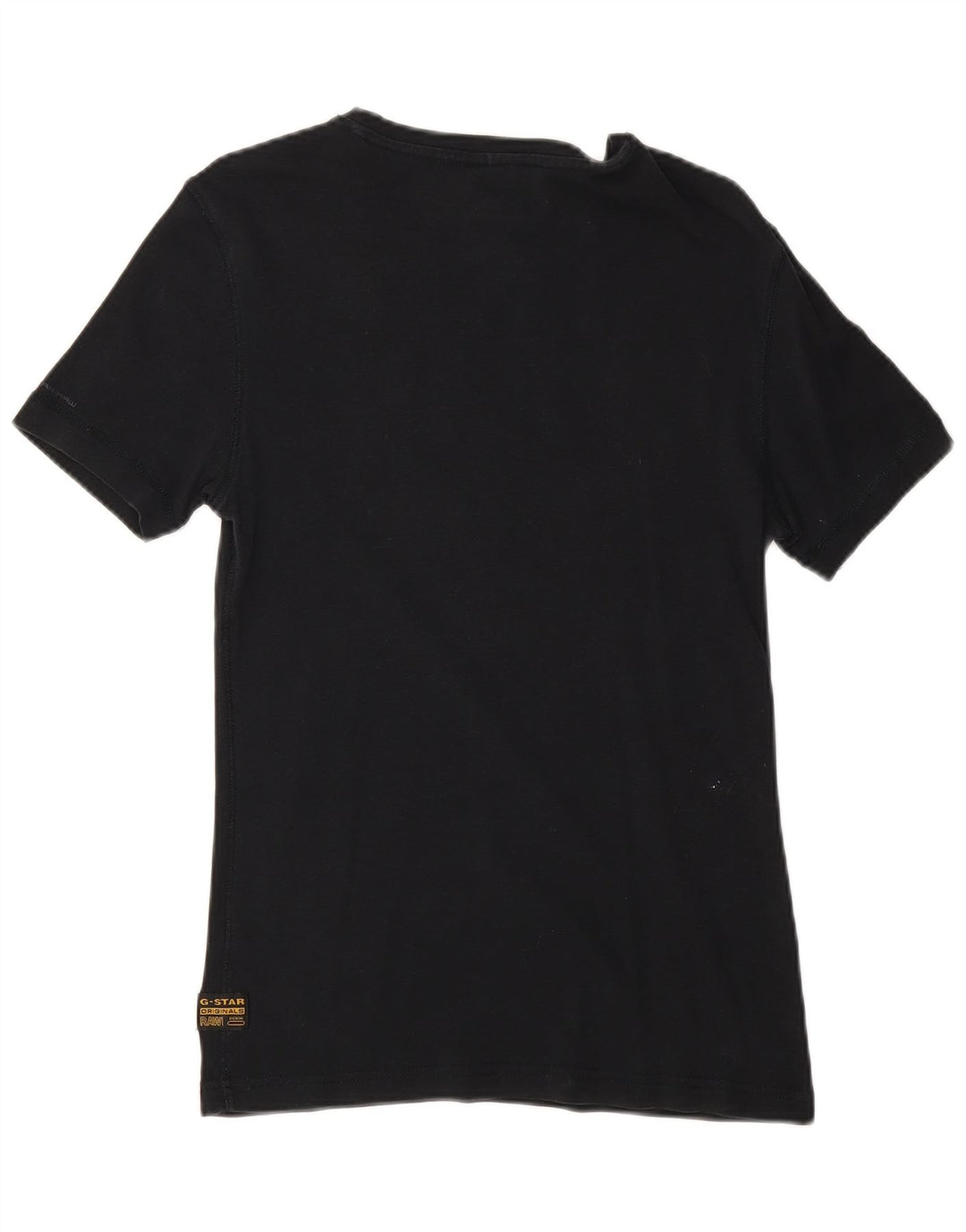 G-Star Womens Graphic T-Shirt Top UK 12 Medium Navy Blue