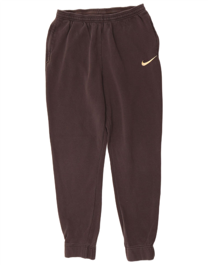 Nike Mens Tracksuit Trousers Joggers Large  Black Cotton