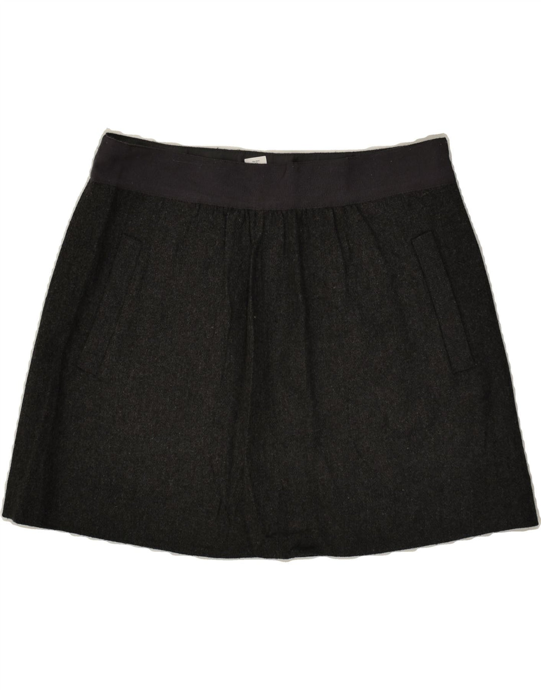 J. CREW Womens Mini Skirt US 8 Medium W32 Grey | Vintage J. Crew | Thrift | Second-Hand J. Crew | Used Clothing | Messina Hembry 
