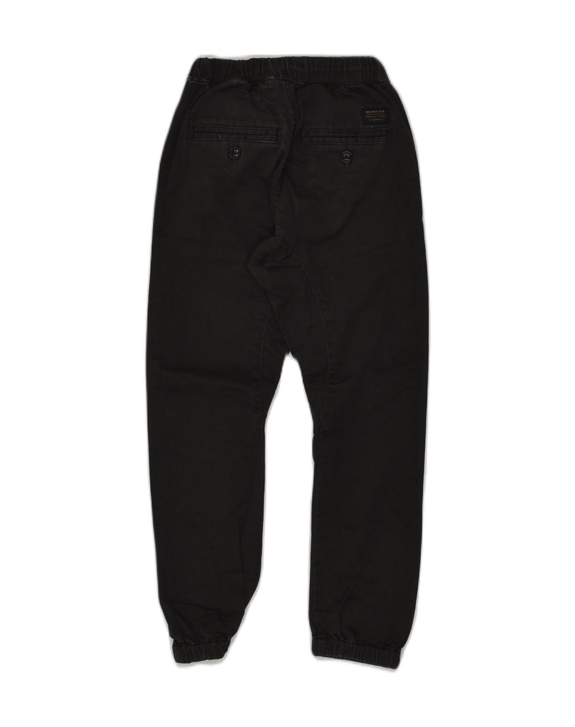 QUIKSILVER Boys Joggers Casual Trousers 5-6 Years XS W20 L22 Black Cotton | Vintage Quiksilver | Thrift | Second-Hand Quiksilver | Used Clothing | Messina Hembry 