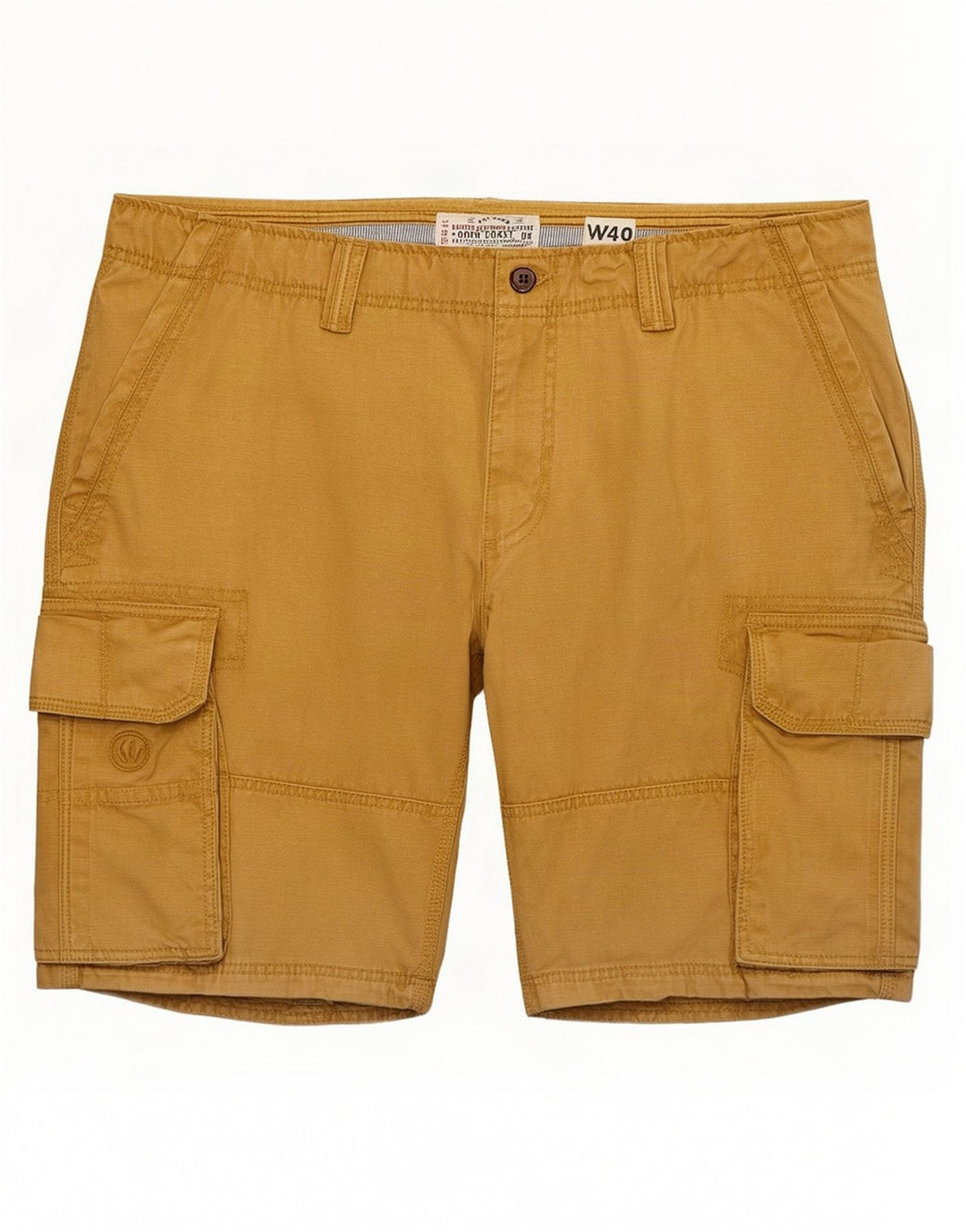 Fat Face Mens Cargo Shorts W40 XL Beige Cotton