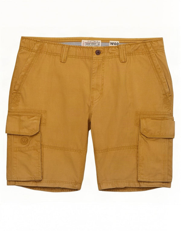 Fat Face Mens Cargo Shorts W40 XL Beige Cotton