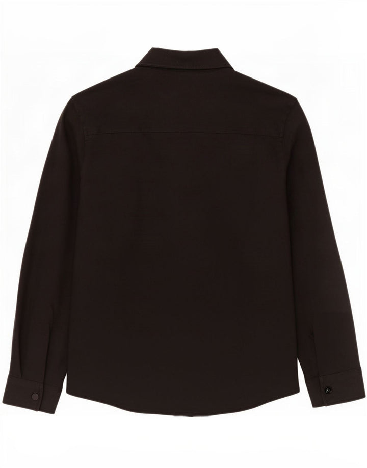 Zara Mens Shirt Small Black Polyester