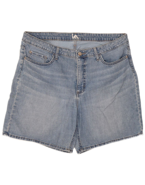 Lee Womens Denim Shorts W38 XL Blue