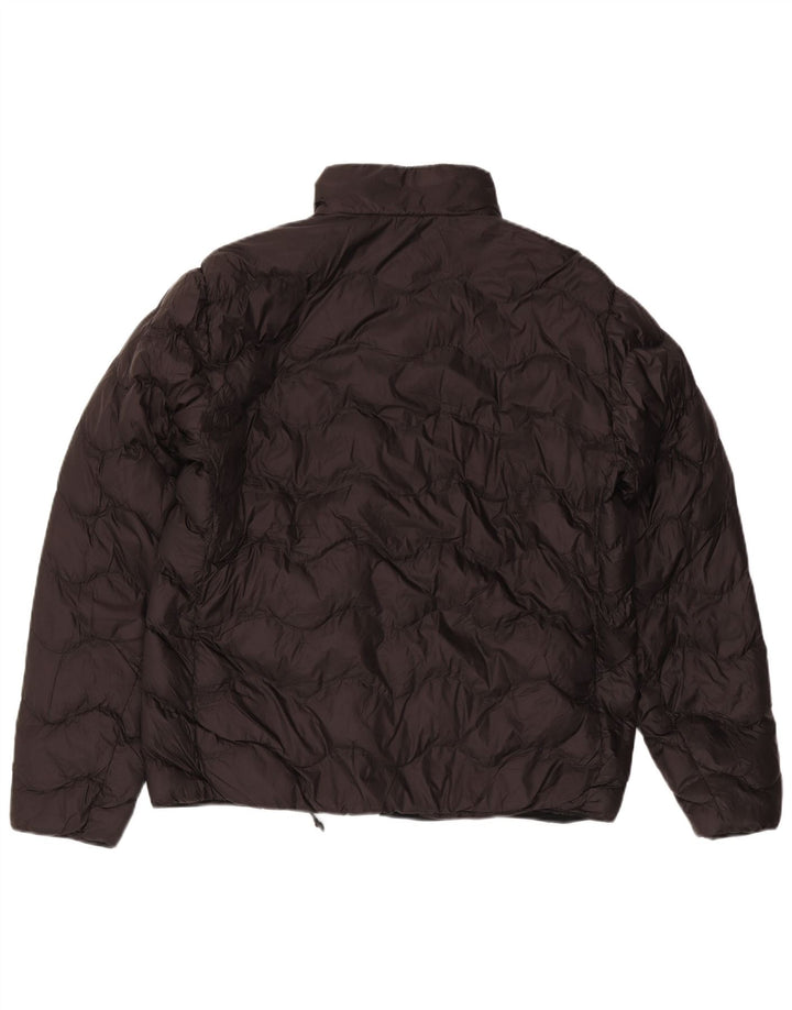 SUPERDRY Mens Padded Jacket UK 46 3XL Black Nylon