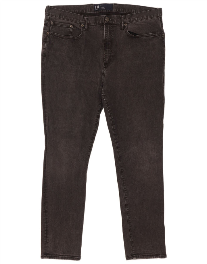 Gap Mens Skinny Jeans W36 L30 Grey Cotton