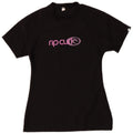 Rip Curl Womens Graphic T-Shirt Top US 12 Large Black Polyamide