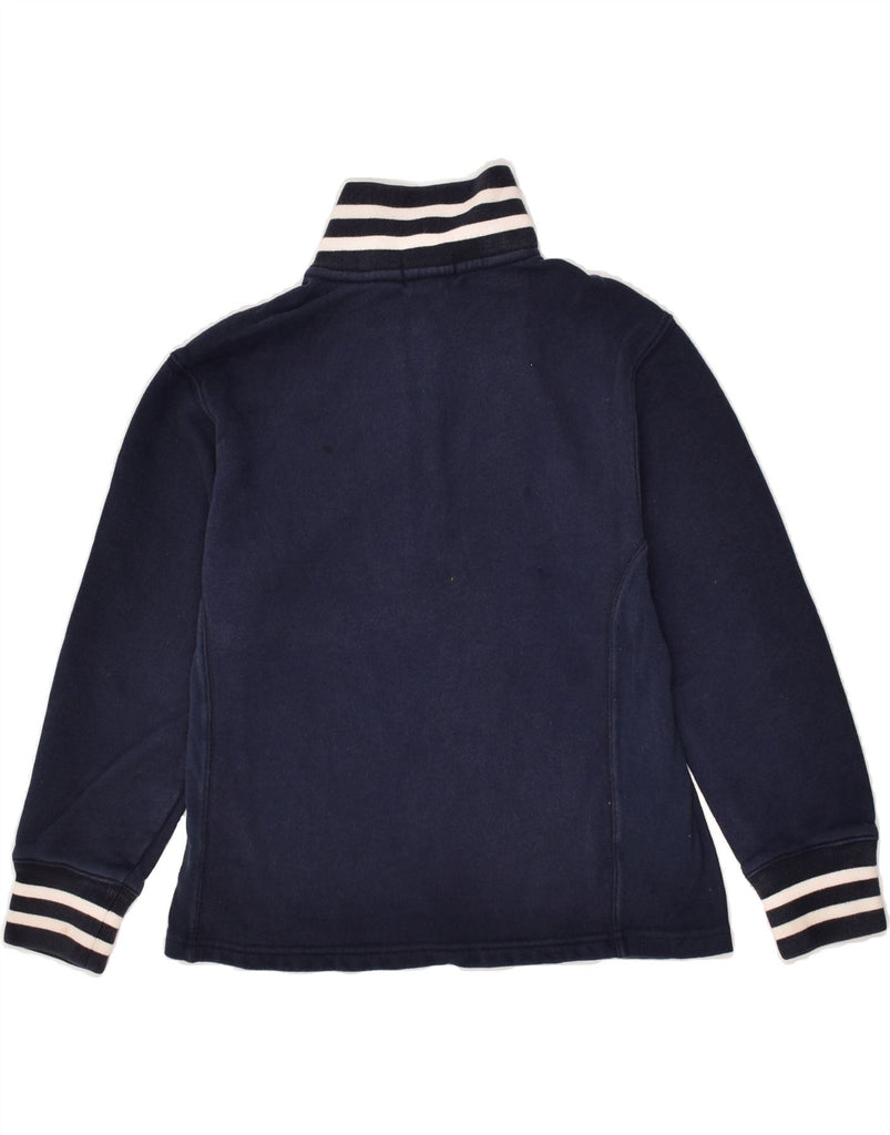 POLO RALPH LAUREN Boys Zip Neck Sweatshirt Jumper 8-9 Years Smal Navy Blue | Vintage Polo Ralph Lauren | Thrift | Second-Hand Polo Ralph Lauren | Used Clothing | Messina Hembry 